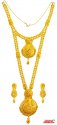 22K t Gold Bridal Necklace Set  - Click here to buy online - 6,994 only..
