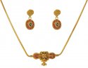 Click here to View - Gold Fancy Necklace Set 