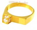Click here to View - 22Kt Gold Mens Signity Ring 