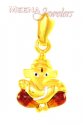 Click here to View - 22K Ganesh Pendant 