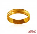 22K Gold Band - Click here to buy online - 654 only..