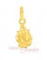 Click here to View - Gold Ganesh Pendant 