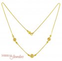 Gold Necklace Chain with CZ