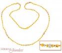 Click here to View - 22Kt Gold Long Chain (26 inch) 