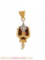 Click here to View - Gold pendant with trishul 