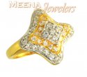 22Kt Gold Ladies Signity Ring - Click here to buy online - 270 only..