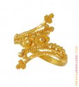 Click here to View - 22Kt Ladies Ring (Filigree Work) 