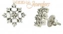 18Kt White Gold Earring - Click here to buy online - 217 only..
