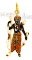 22 Kt Gold Pendant - Click here to buy online - 187 only..