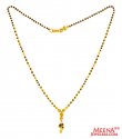 22k Gold Mangalsutra - Click here to buy online - 803 only..