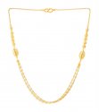 22kt Gold Fancy Chain for Girls - Click here to buy online - 1,608 only..
