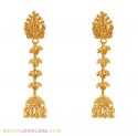 Click here to View - Gold Earrings with Hangings 