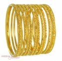 22Kt Gold Handmade Bangles