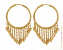 Click here to View - 22K Gold Exquisite Hoops 