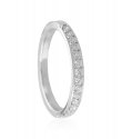 18K White Gold Diamond Band - Click here to buy online - 907 only..