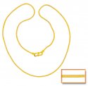 22Kt Gold Chain - Click here to buy online - 142 only..