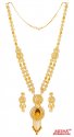 22k Gold Turkish Necklace Set  - Click here to buy online - 5,263 only..