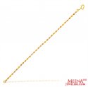 22 kt Gold  Bracelet - Click here to buy online - 376 only..