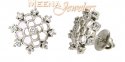 18Kt White Gold Earring - Click here to buy online - 238 only..