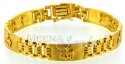 22Kt Gold Mens Bracelet - Click here to buy online - 979 only..