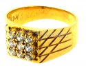 22 Kt Gold Mens Signity Ring - Click here to buy online - 349 only..