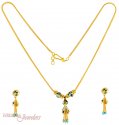 Gold Fancy Necklace Set