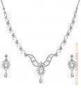 Click here to View - 18K White Gold Designer Set 