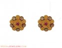 Click here to View - 22K Multicolour  Gold Earrings 