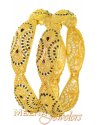 22Kt Gold Enamel Kadas - Click here to buy online - 3,241 only..