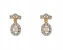 Click here to View - 22 Kt Gold Signity Earring 