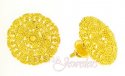 22K Gold Earrings with Filigree  - Click here to buy online - 248 only..