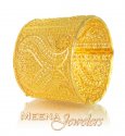 Click here to View - 22kt Gold Super Wide Kada  