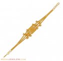 22k Gold Filigree Work Bracelet - Click here to buy online - 741 only..