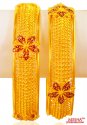 22k Gold Meenakari Bangles (2PC) - Click here to buy online - 5,464 only..
