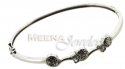 18 Kt Gold Stone Bangle - Click here to buy online - 397 only..