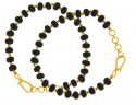 22K Baby Bracelet with Black beads - Click here to buy online - 921 only..