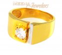 Gold Mens Signity Ring - Click here to buy online - 472 only..