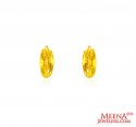 22 kt Gold Hoop Earrings - Click here to buy online - 257 only..
