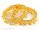 Gold Kadas with Googri - Click here to buy online - 2,599 only..