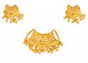22Kt Filigree Pendant Set  - Click here to buy online - 511 only..