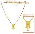 Designer Gold MangalSutra - Click here to buy online - 331 only..