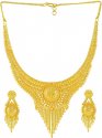Gold Necklace and Earrings Set (22Kt Gold sets)