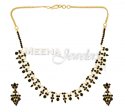 22 Kt Gold Sapphire Set - Click here to buy online - 1,442 only..