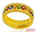 22 Karat Gold Meenakari Band - Click here to buy online - 645 only..