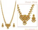 Emerald and Ruby Necklace Set