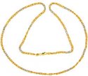 22 Kt Gold Fancy Chain - Click here to buy online - 759 only..