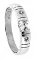 18Kt White Gold Ladies Ring - Click here to buy online - 156 only..