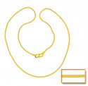 22Kt Gold Chain - Click here to buy online - 130 only..