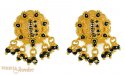 Gold Earrings with Hangings - Click here to buy online - 279 only..