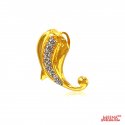 22 Kt Gold Fish Pendant - Click here to buy online - 487 only..
